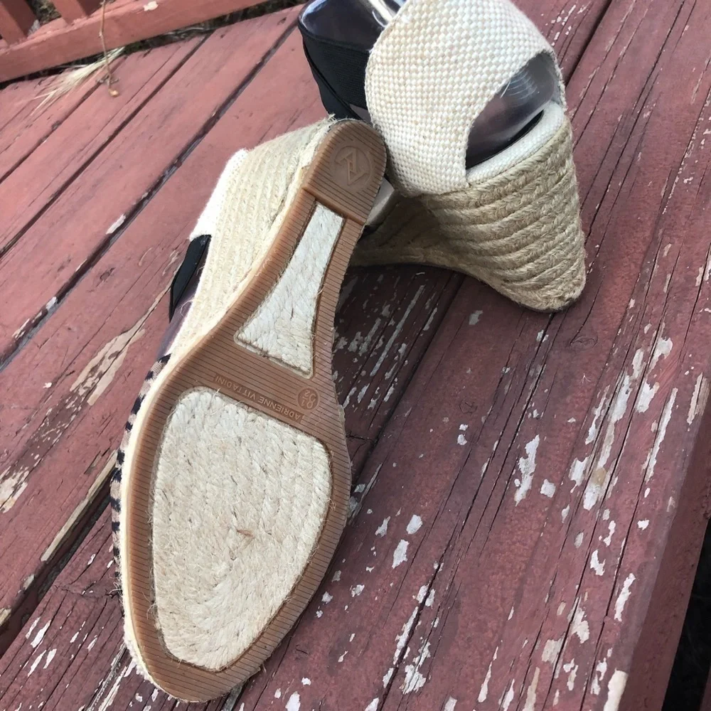 Adrienne Vittadini Animal  Print Women’s Summer Wedges Sandals